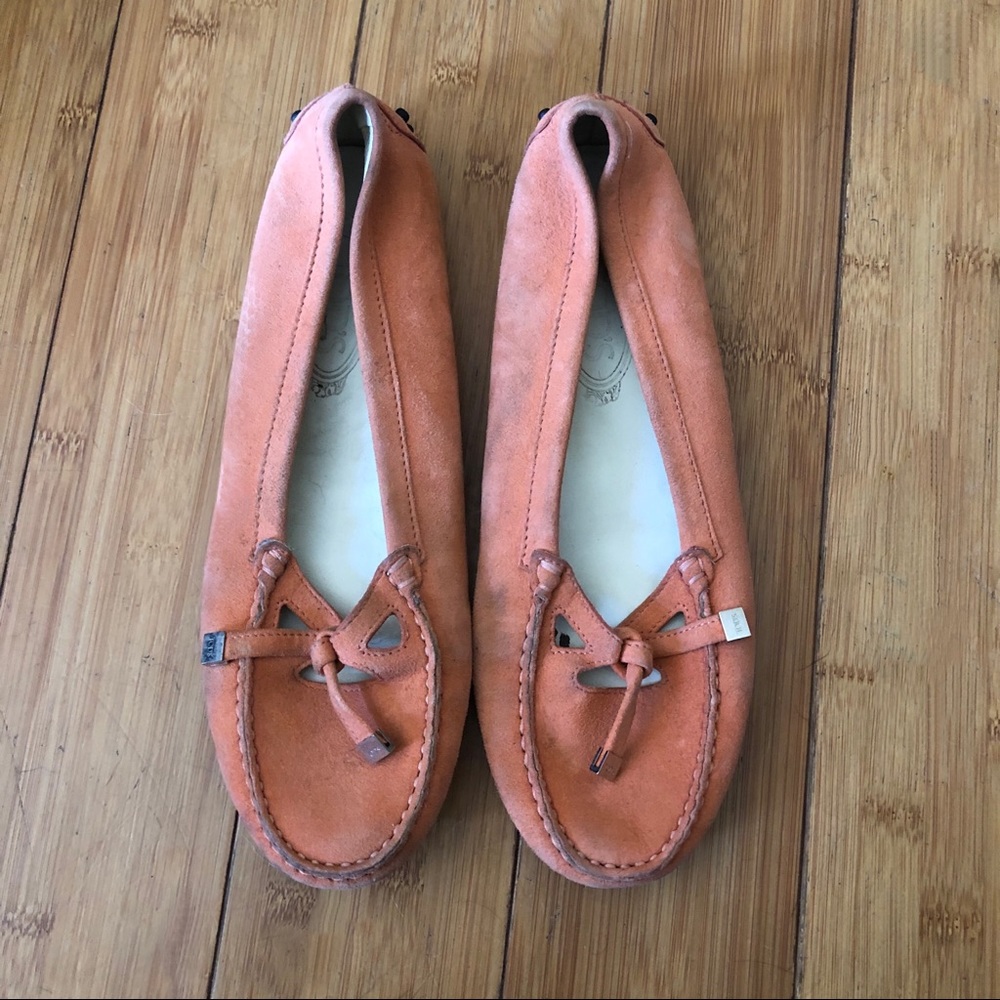 Tod’s salmon flats size 8.5